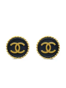 CHANEL Pre-Owned: Серьги 