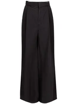 Maison Margiela: Чёрные брюки 