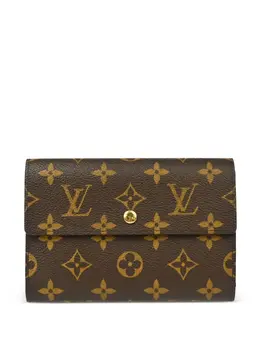 Louis Vuitton Pre-Owned: Коричневый кошелёк 