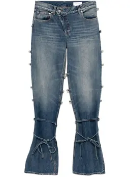Alexander McQueen: Прямые джинсы 