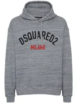 DSQUARED2: Хлопковая толстовка 