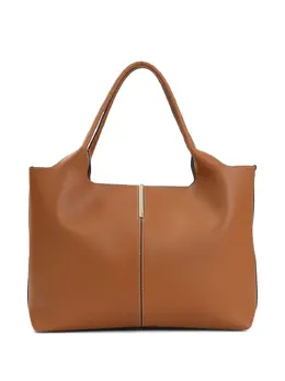 Tod's: Коричневая сумка-шоппер 