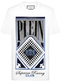 Philipp Plein: Белая футболка 