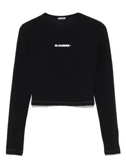 Jil Sander: Чёрный топ 