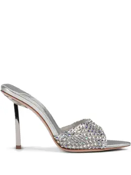 Le Silla: Серебристые сандалии  Gilda