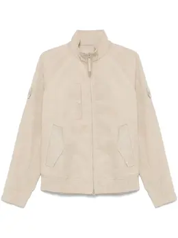 Stone Island: Бежевая куртка  Ghost