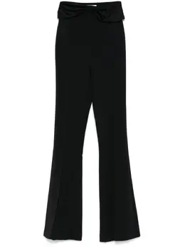 Elisabetta Franchi: Атласные брюки 