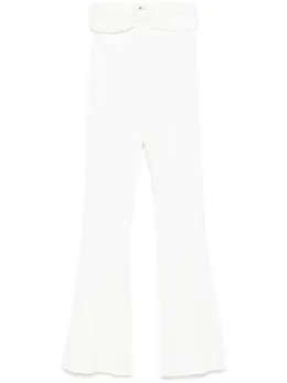 Elisabetta Franchi: Атласные брюки 