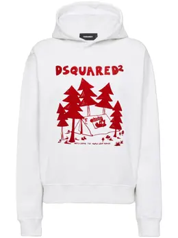 DSQUARED2: Хлопковая толстовка 