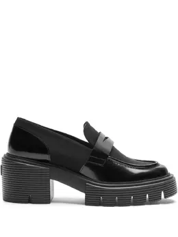 Stuart Weitzman: Чёрные лоферы 