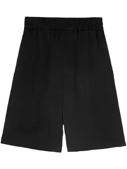 Jil Sander: Чёрные шорты 