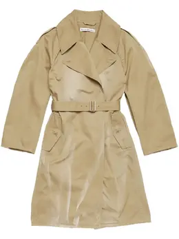 Acne Studios: Бежевый плащ 
