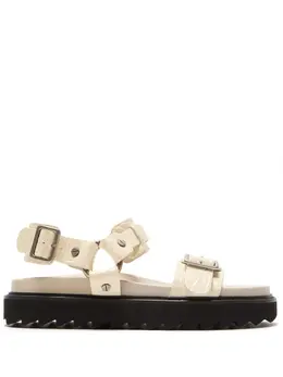 Acne Studios: Светлые сандалии 