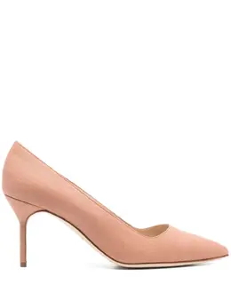 Manolo Blahnik: Светлые туфли  BB