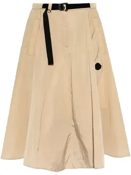 Moncler: Юбка миди 
