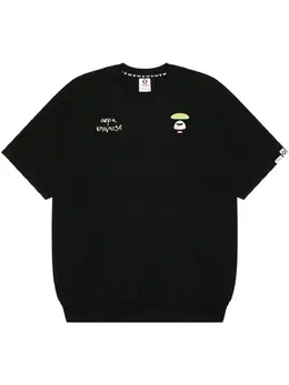 AAPE BY *A BATHING APE®: Футболка с принтом 