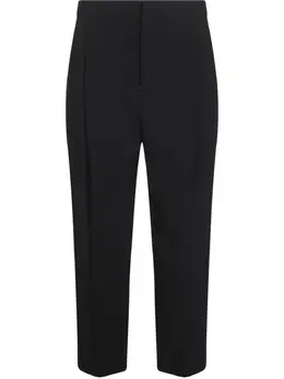 Elisabetta Franchi: Чёрные брюки 