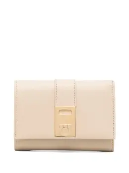 Ferragamo: Бежевый кошелёк 