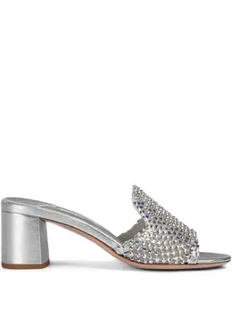 Le Silla: Серебристые сандалии  Gilda