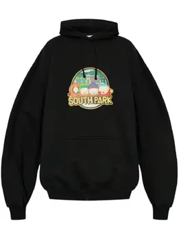VETEMENTS: Чёрная толстовка 