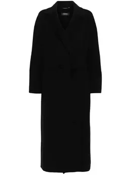 'S Max Mara: Чёрное пальто 