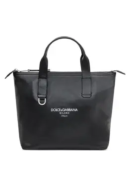 Dolce & Gabbana: Сумка-шоппер с принтом 