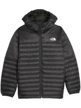 The North Face: Куртка  Logo с принтом