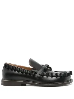 JW Anderson: Чёрные лоферы 