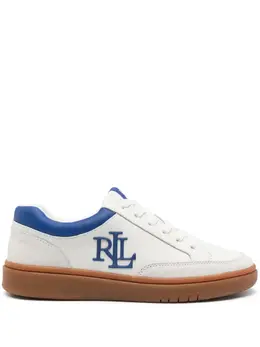 Lauren Ralph Lauren: Белые кроссовки 