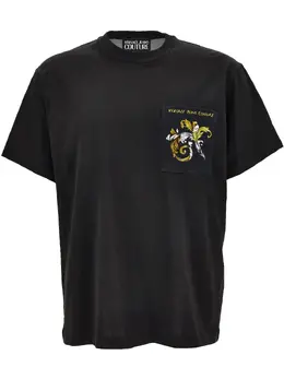 Versace Jeans Couture: Футболка с принтом 