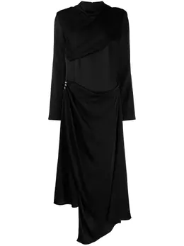 Givenchy: Платье со стразами 