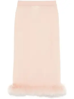 Blumarine: Прозрачная юбка 