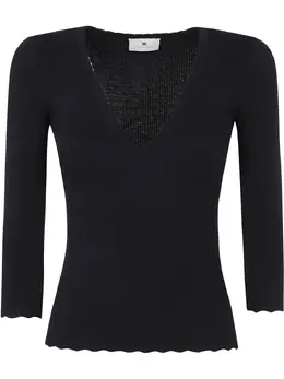 Elisabetta Franchi: Трикотажный топ 