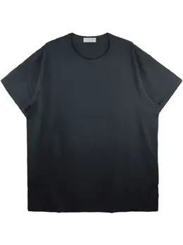 Yohji Yamamoto: Футболка с принтом 
