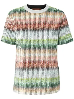 Missoni: Зелёная футболка 