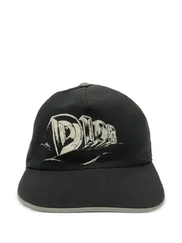 Christian Dior Pre-Owned: Кепка с принтом 