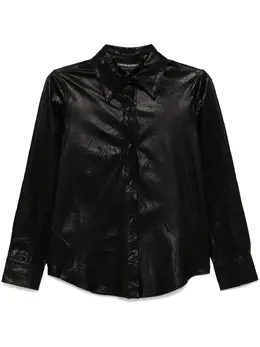 Cynthia Rowley: Кожаная рубашка 