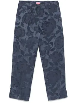 Kenzo: Голубые брюки 