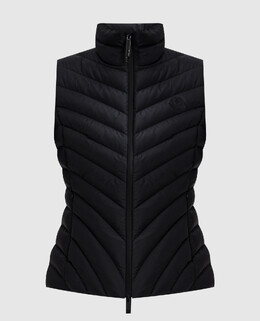 Moncler: Синий жилет 
