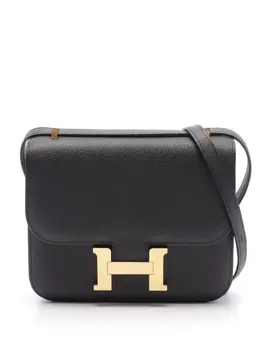 Hermès Pre-Owned: Чёрная сумка 