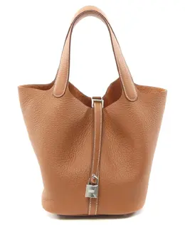 Hermès Pre-Owned: Светлая сумка-шоппер 