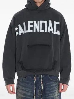 Balenciaga: Толстовка с принтом 