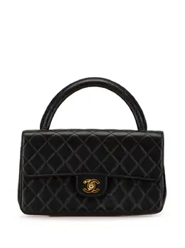 CHANEL Pre-Owned: Чёрная сумка 