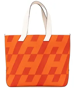 Hermès Pre-Owned: Белая сумка-шоппер 