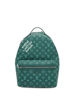 Louis Vuitton Pre-Owned: Зелёный рюкзак 