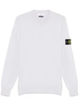 Stone Island: Светлый свитер  Compass
