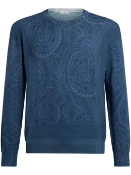 ETRO: Шёлковый свитер 