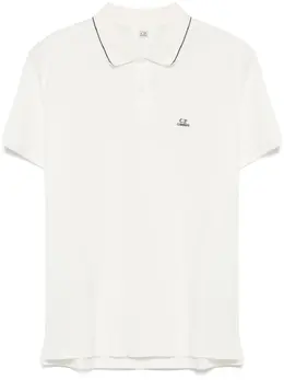 C.P. Company: Белое поло 