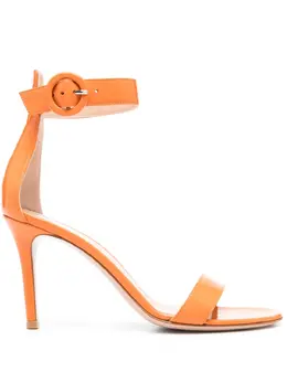 Gianvito Rossi: Оранжевые сандалии  Portofino