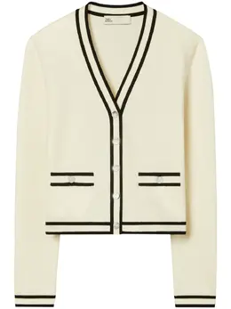 Tory Burch: Белый кардиган  Kendra